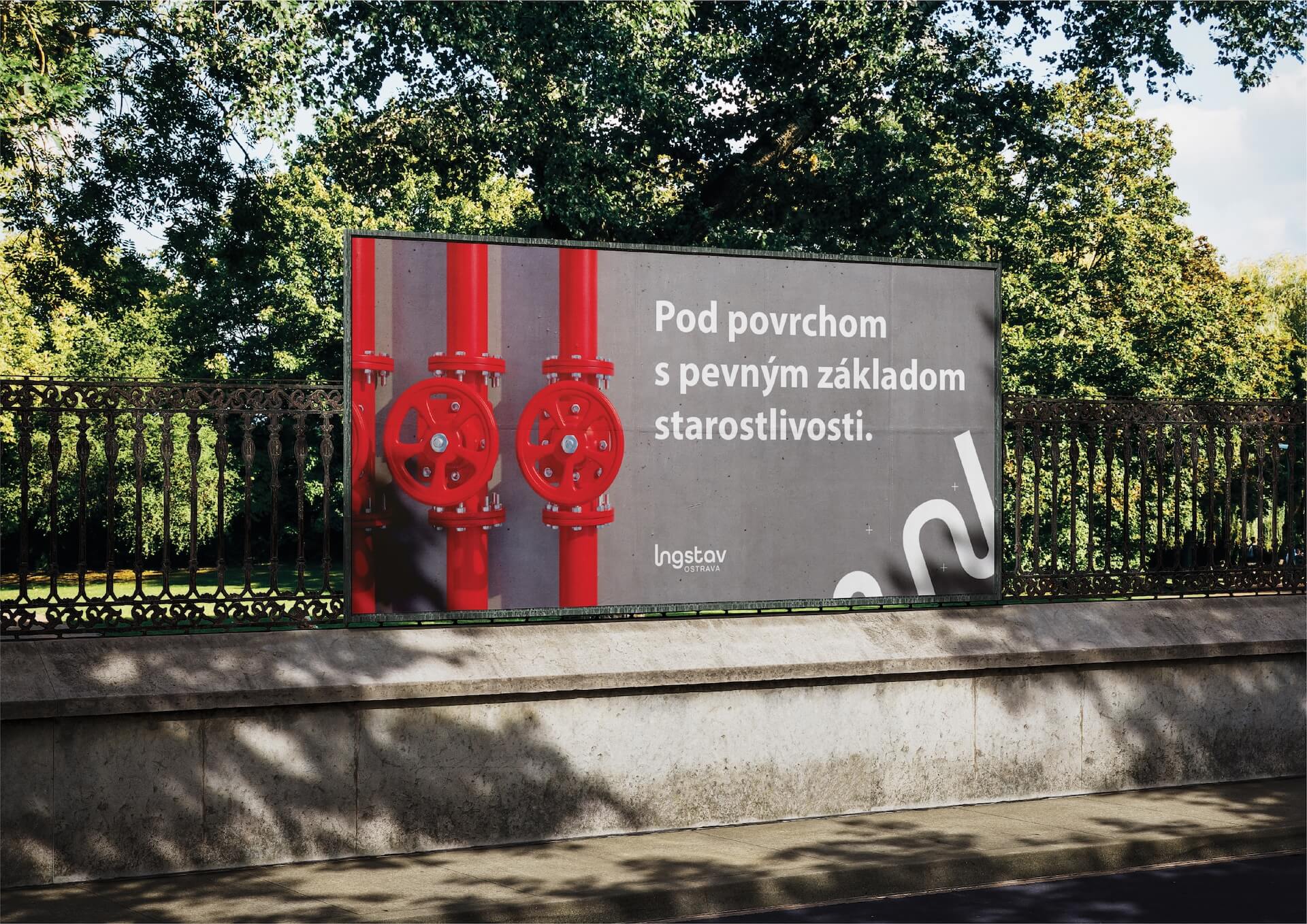 Ingstav Ostrava – billboard