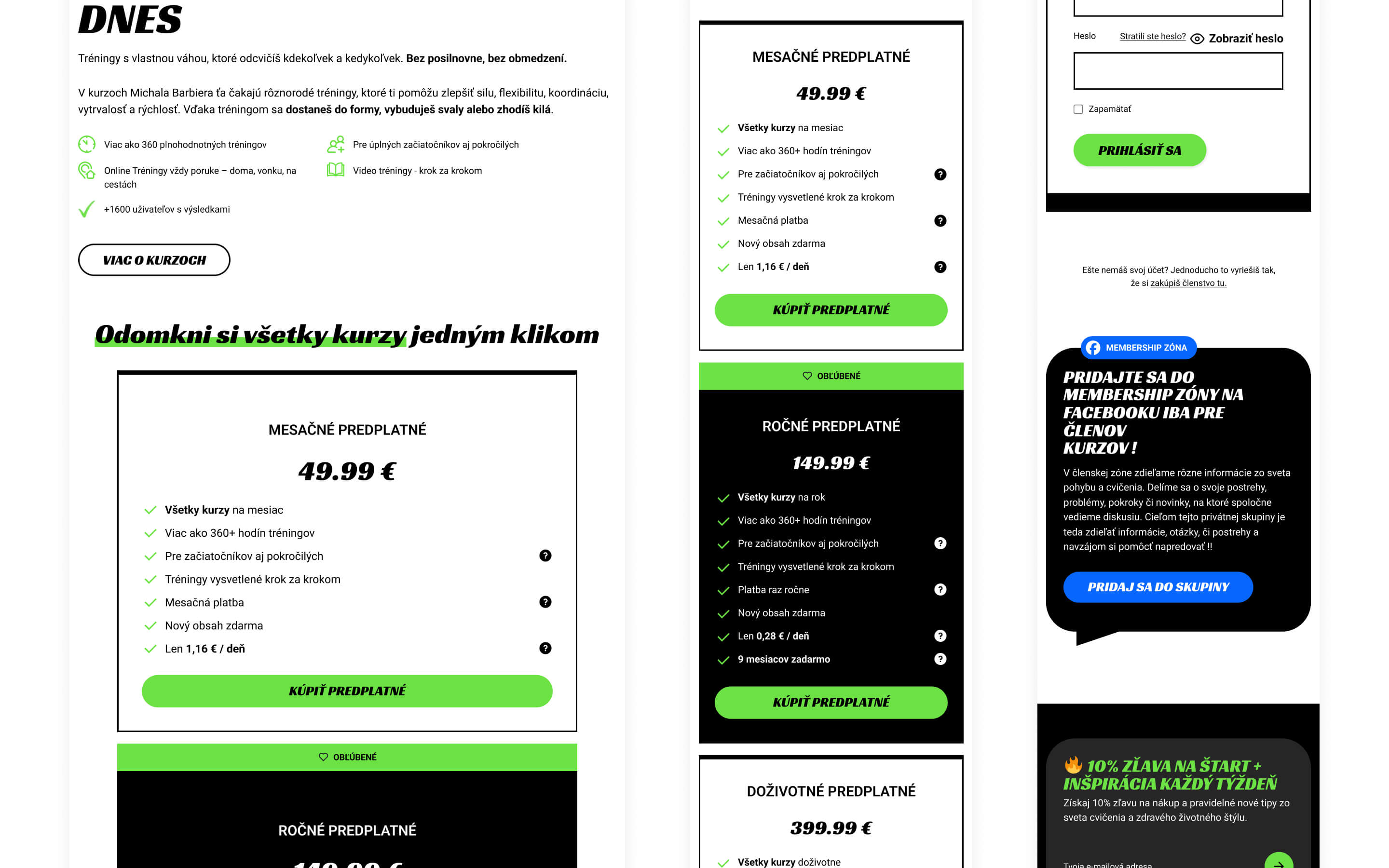 Michal Barbier – mobilná verzia 2