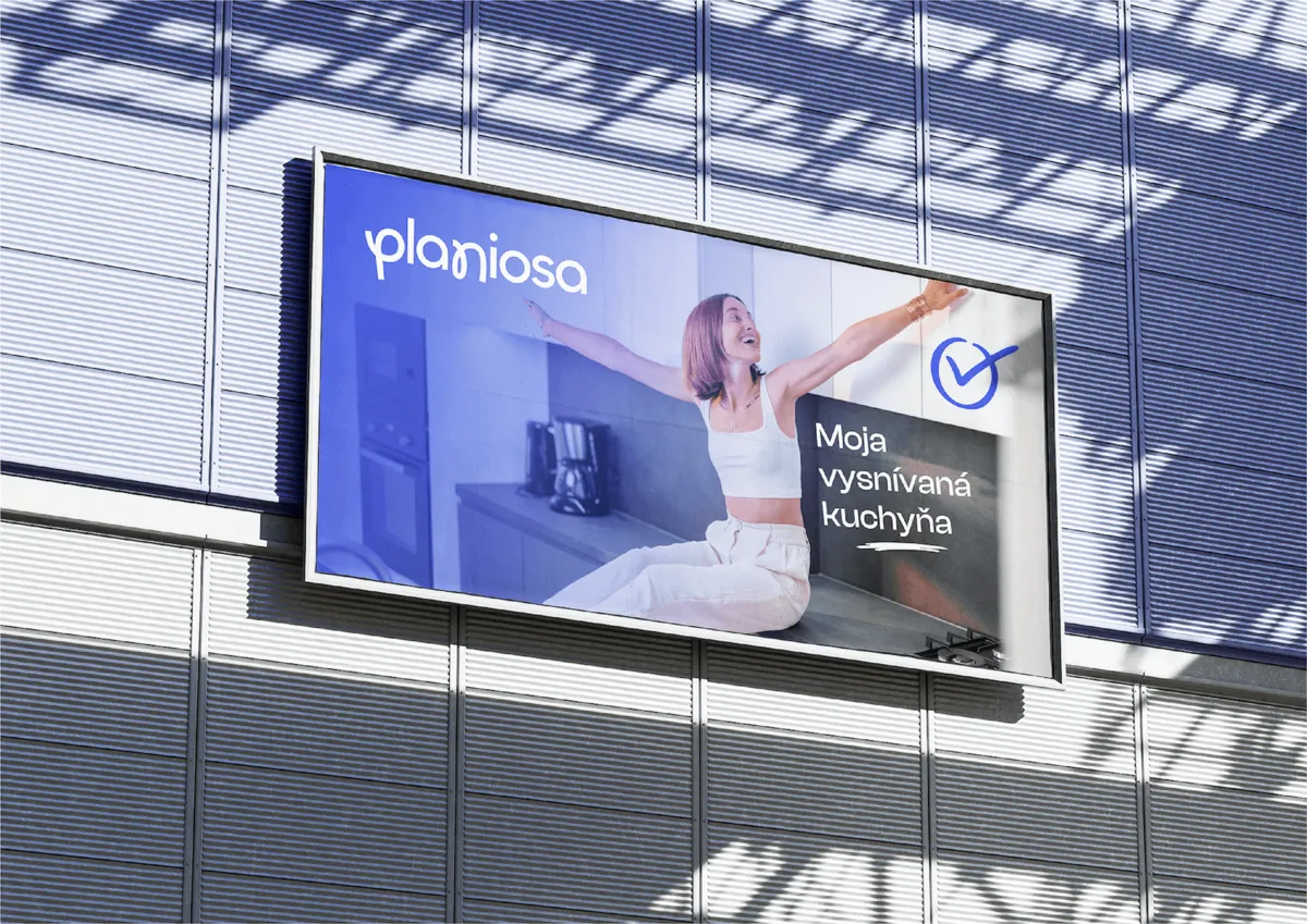 Brand digitálnej platformy Planiosa