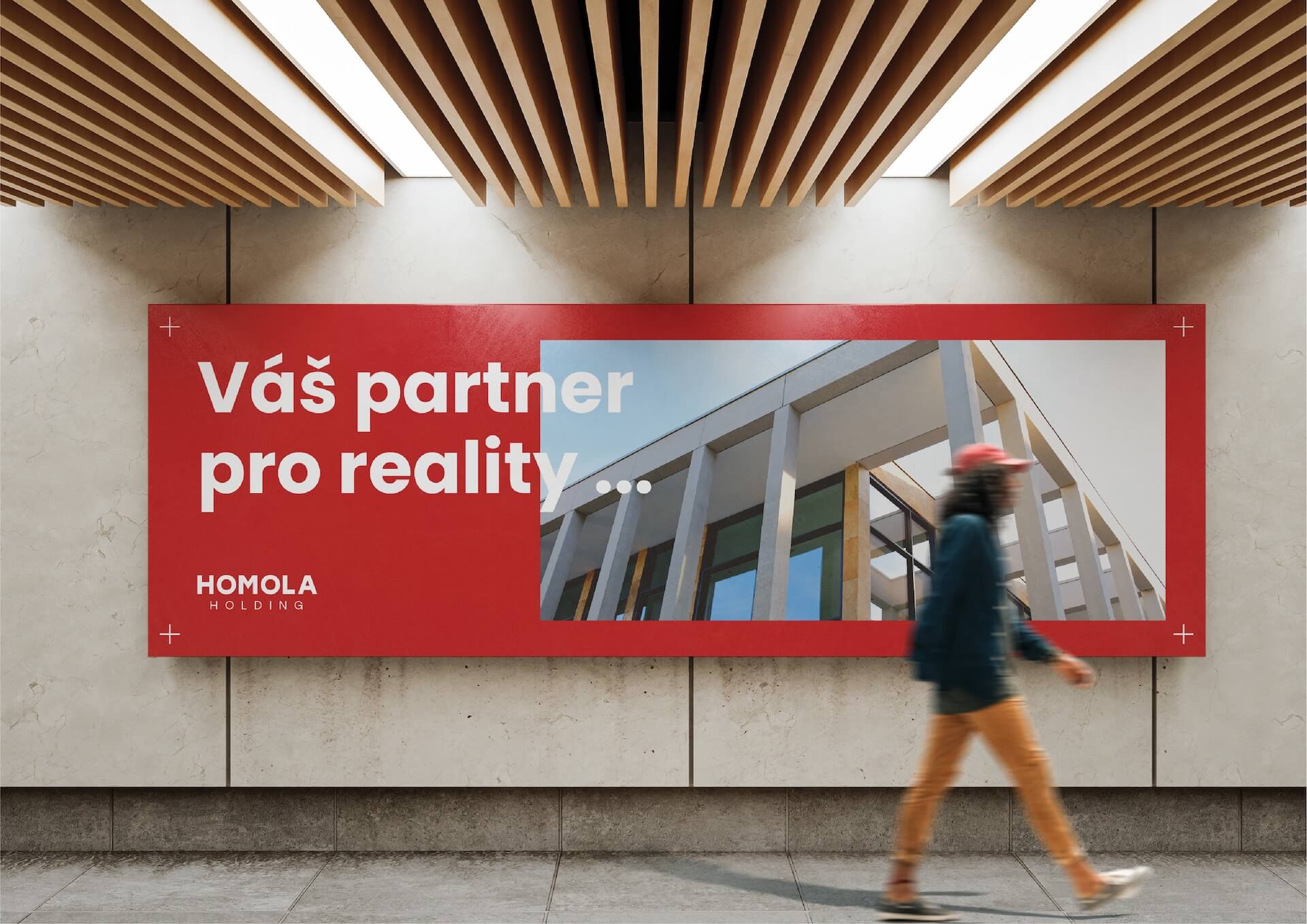 HOMOLA HOLDING – billboard Váš partner pro reality