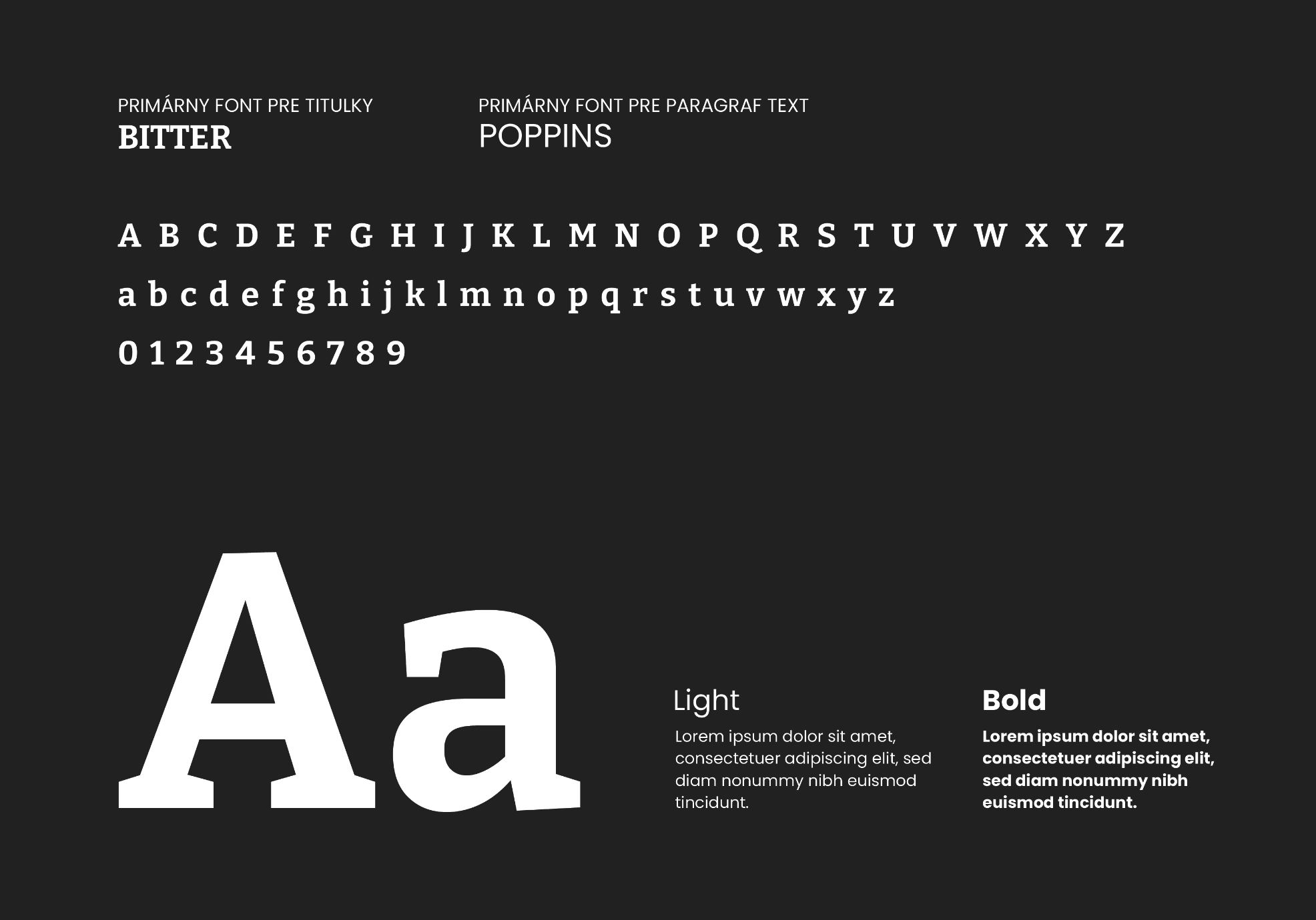 Typografia Tri háje