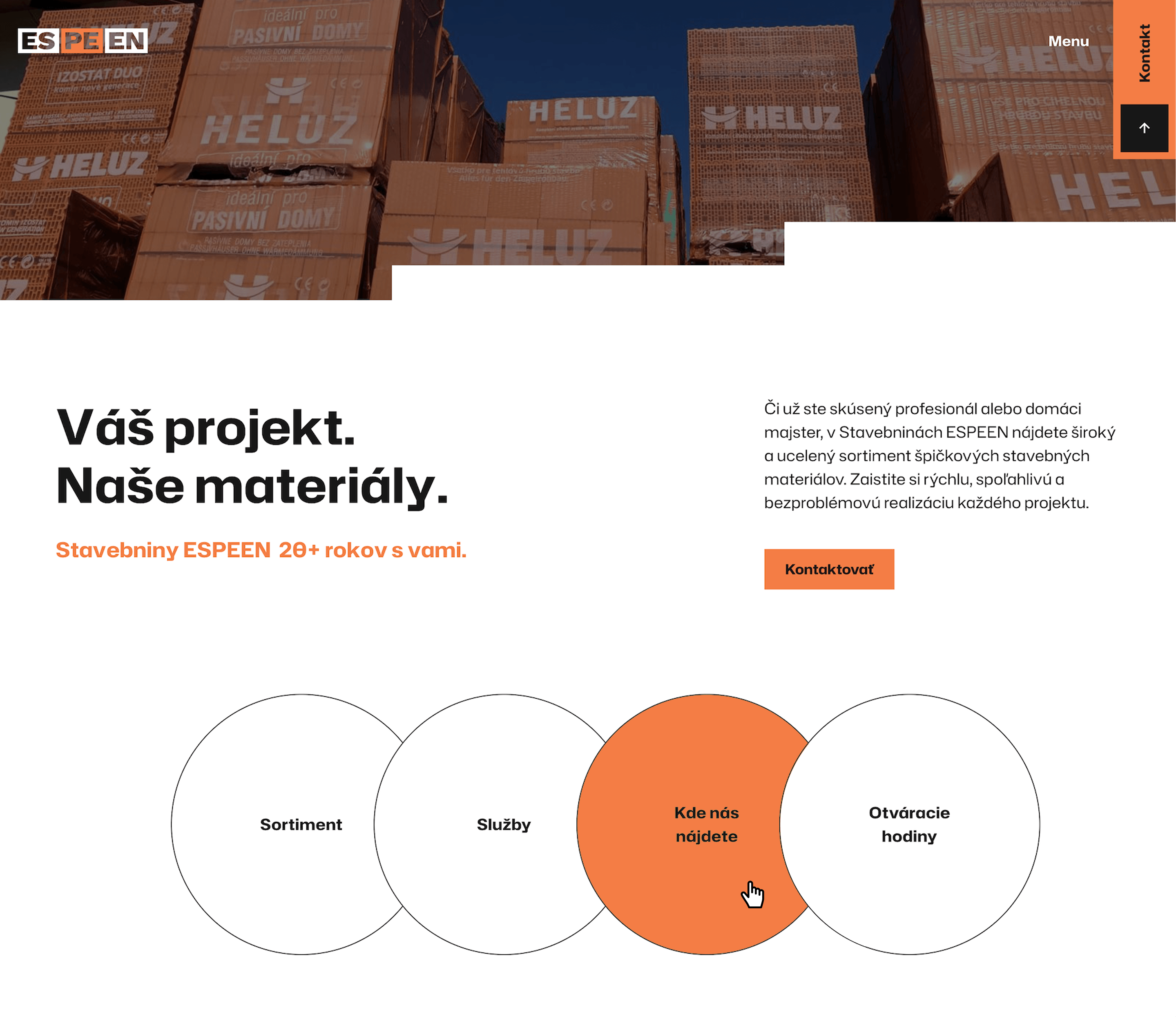 ESPEEN Stavebniny – web