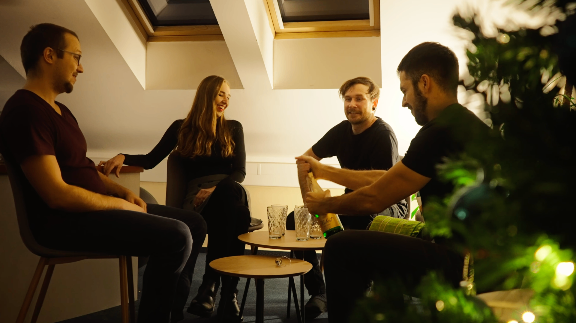 Seduco digital tím na vianočnom posedení